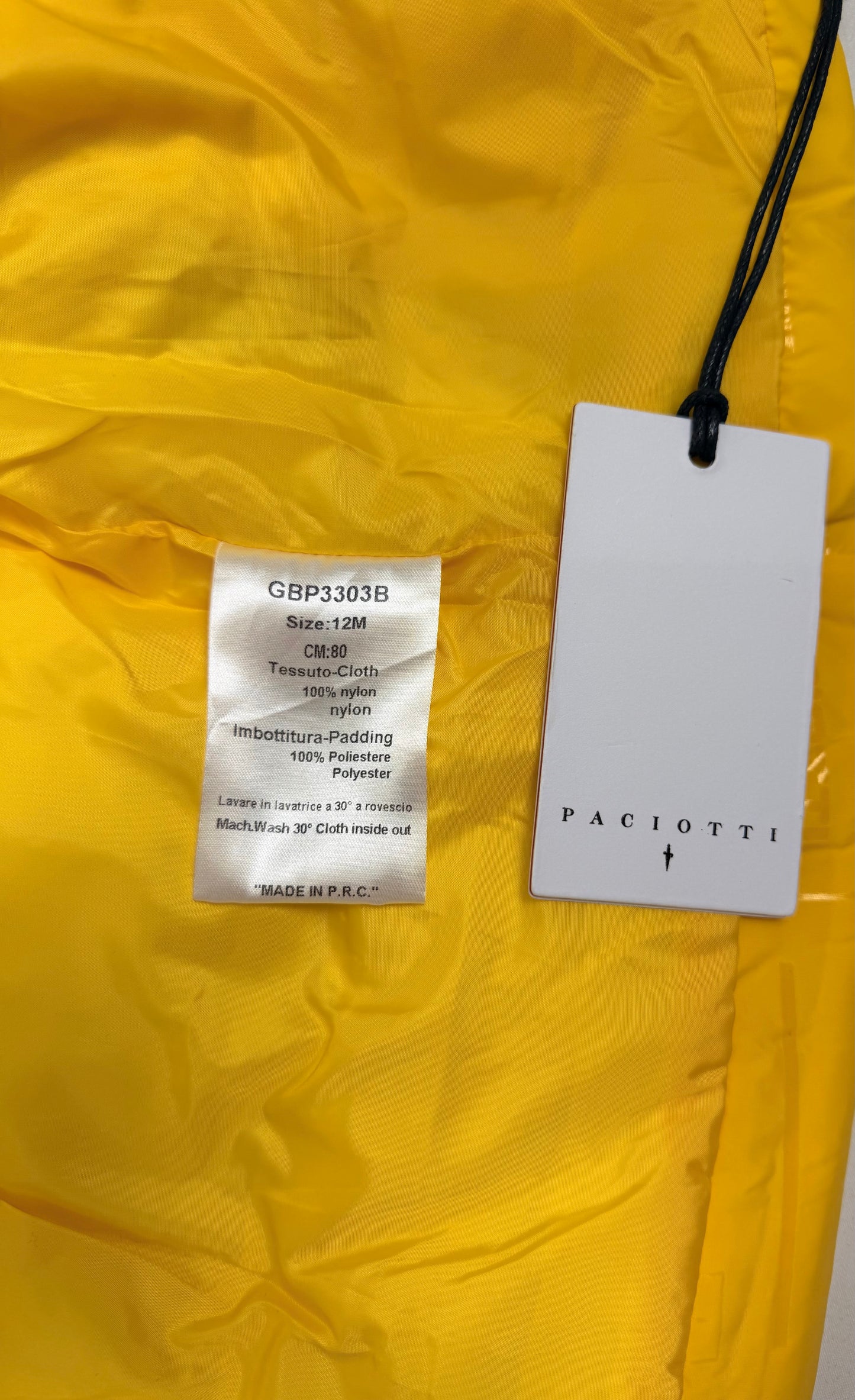 Paciotti - Piumino - 12 mesi