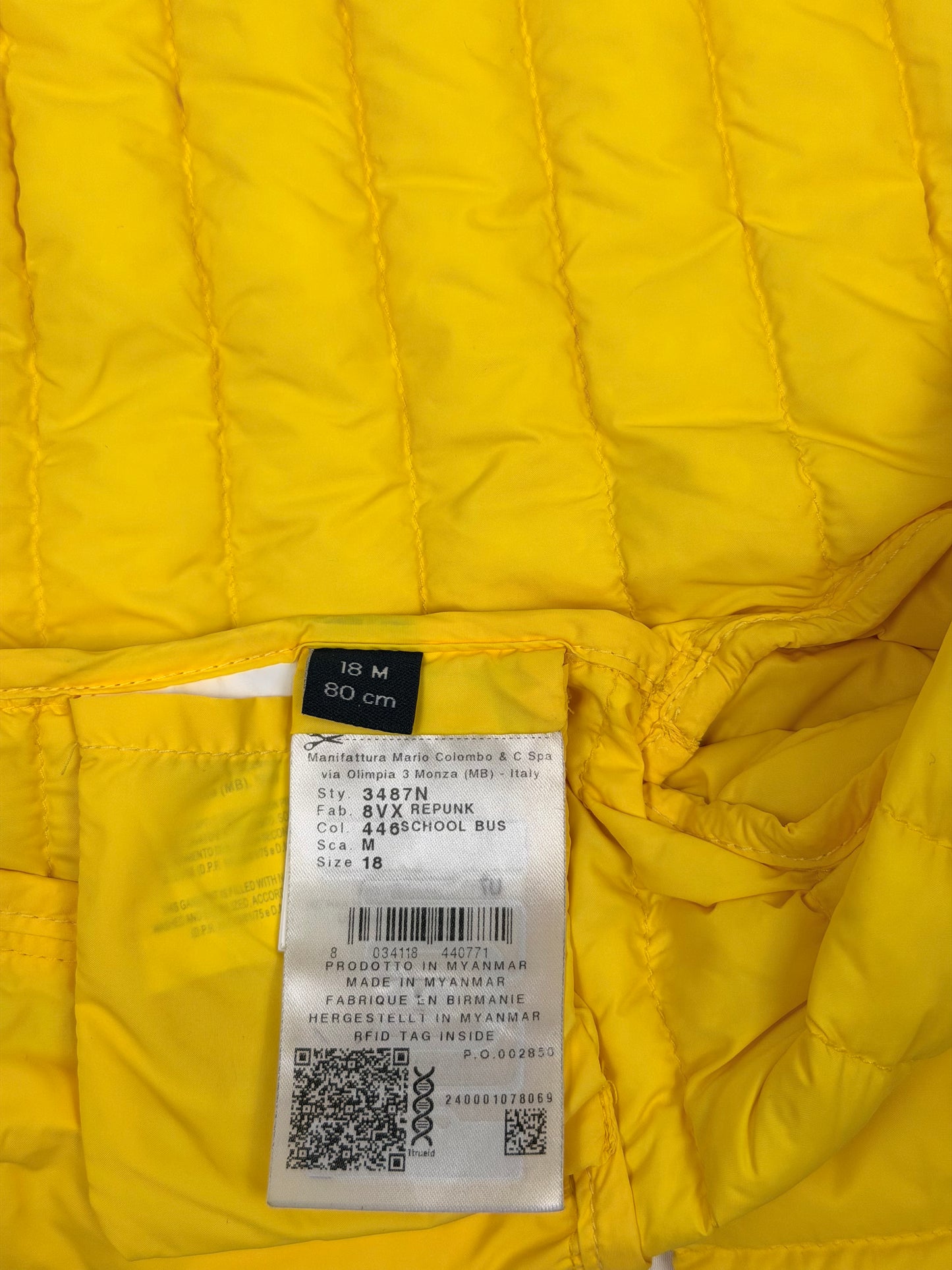 Colmar - Piumino con zip - 18 mesi