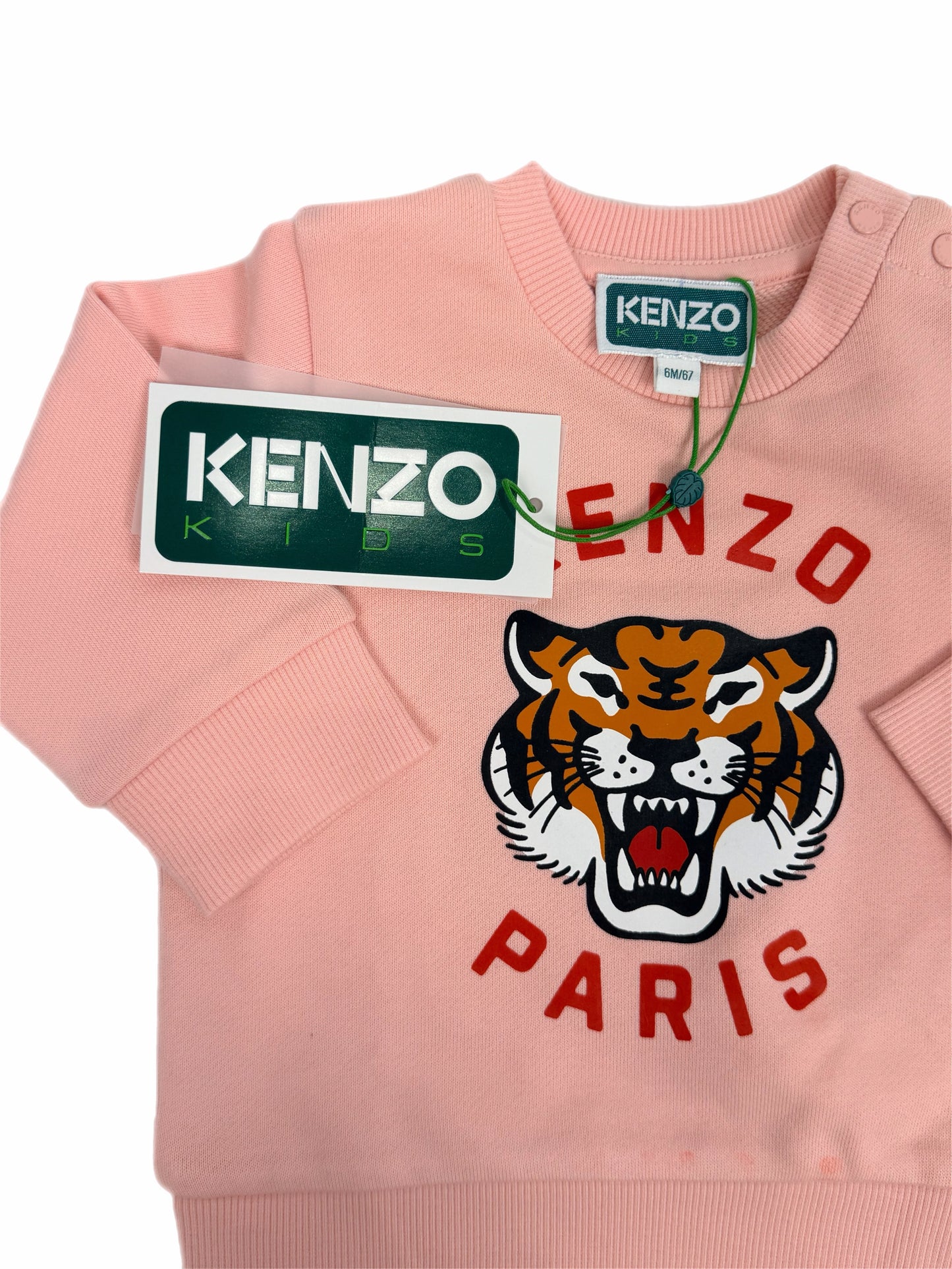 Kenzo - Tuta sportiva Tiger - 6 mesi