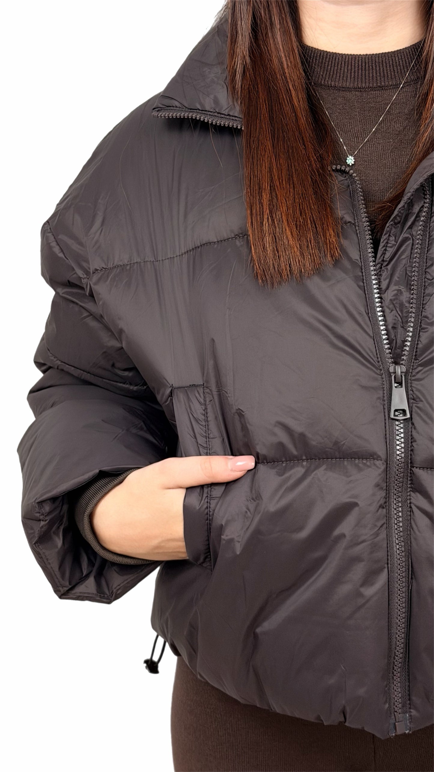 Bomber marrone - Donna