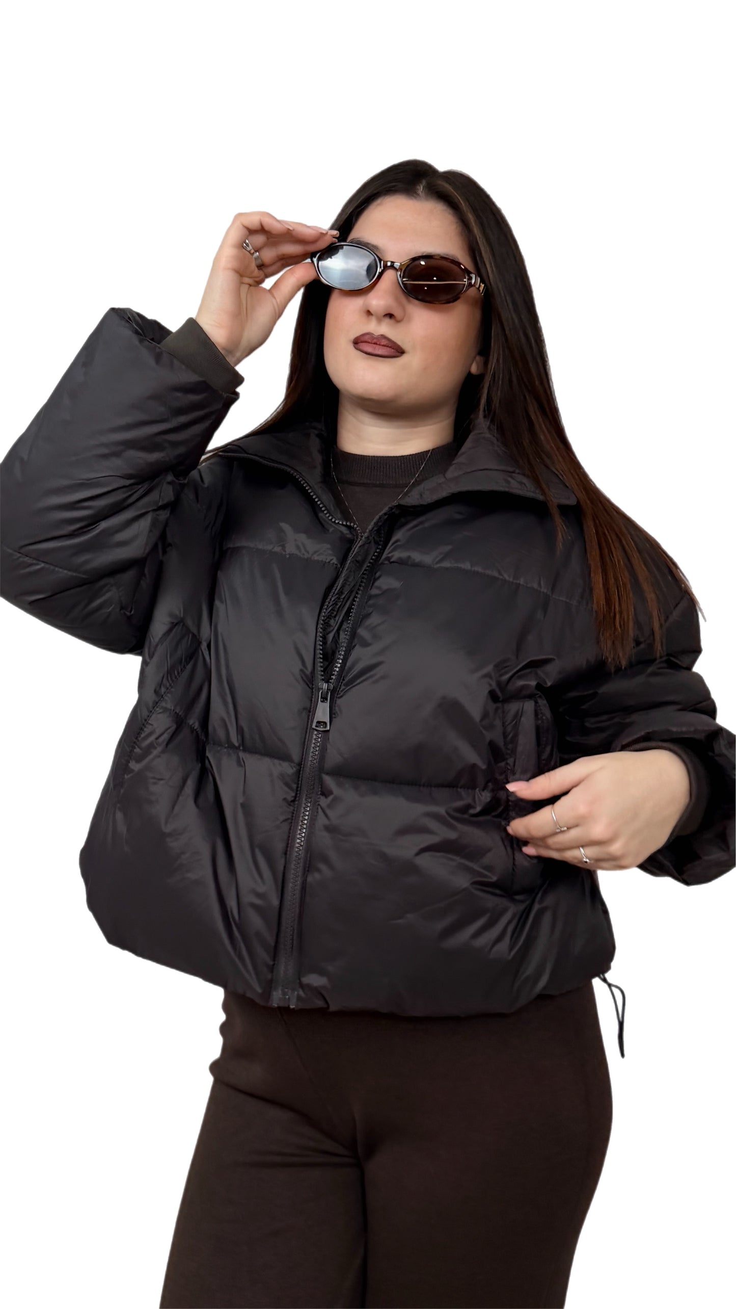 Bomber marrone - Donna