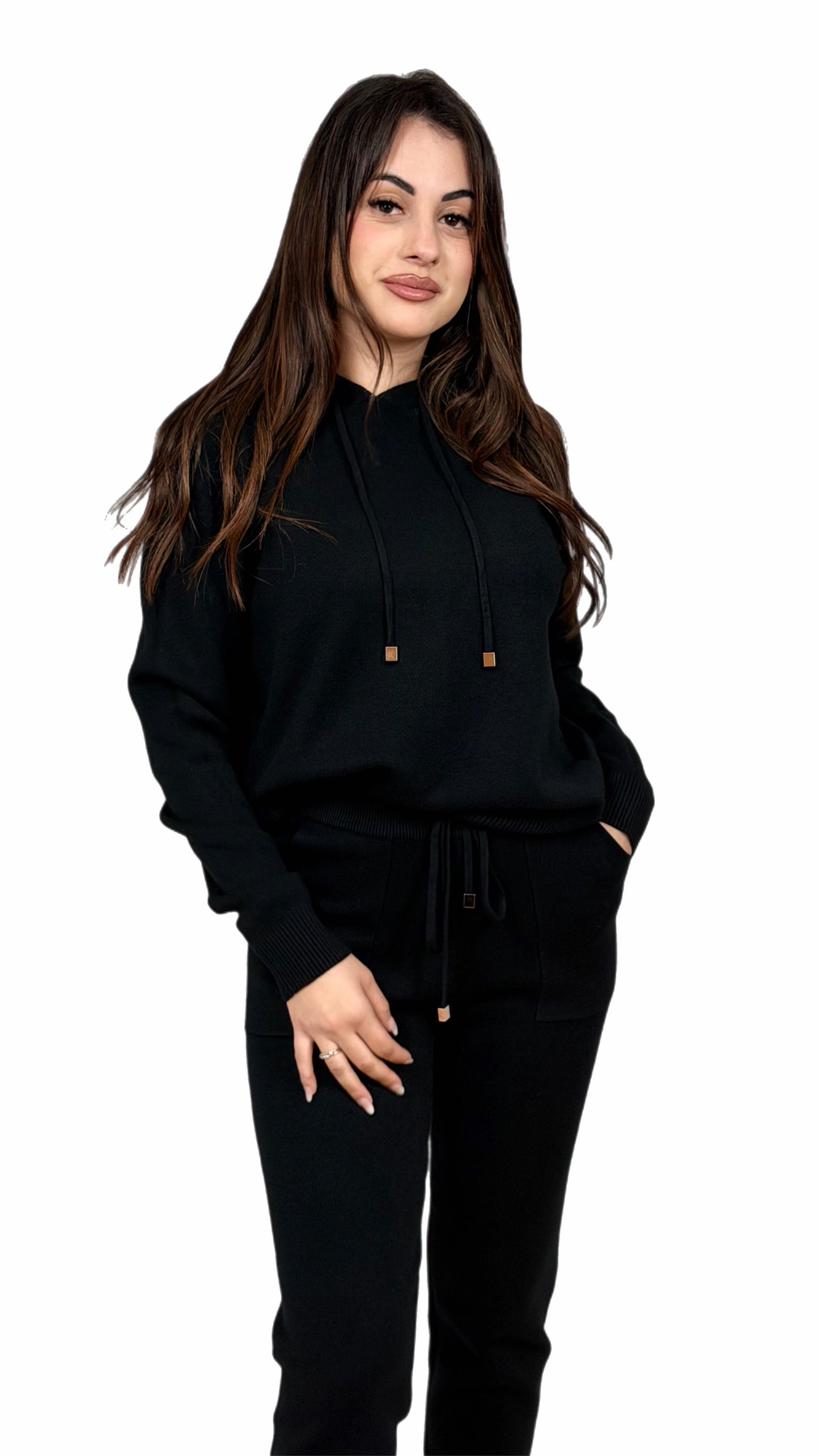 Coordinato con cappuccio - Donna