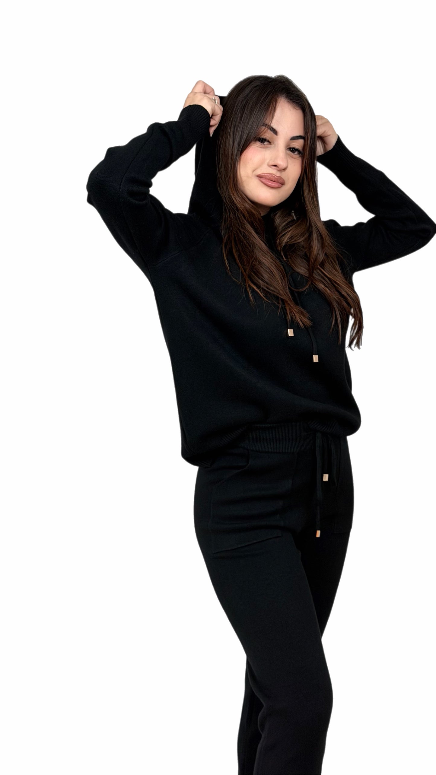 Coordinato con cappuccio - Donna