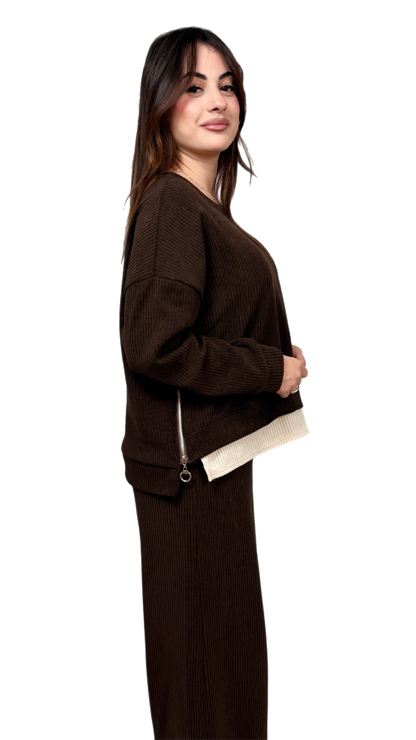 Coordinato in maglia - Donna