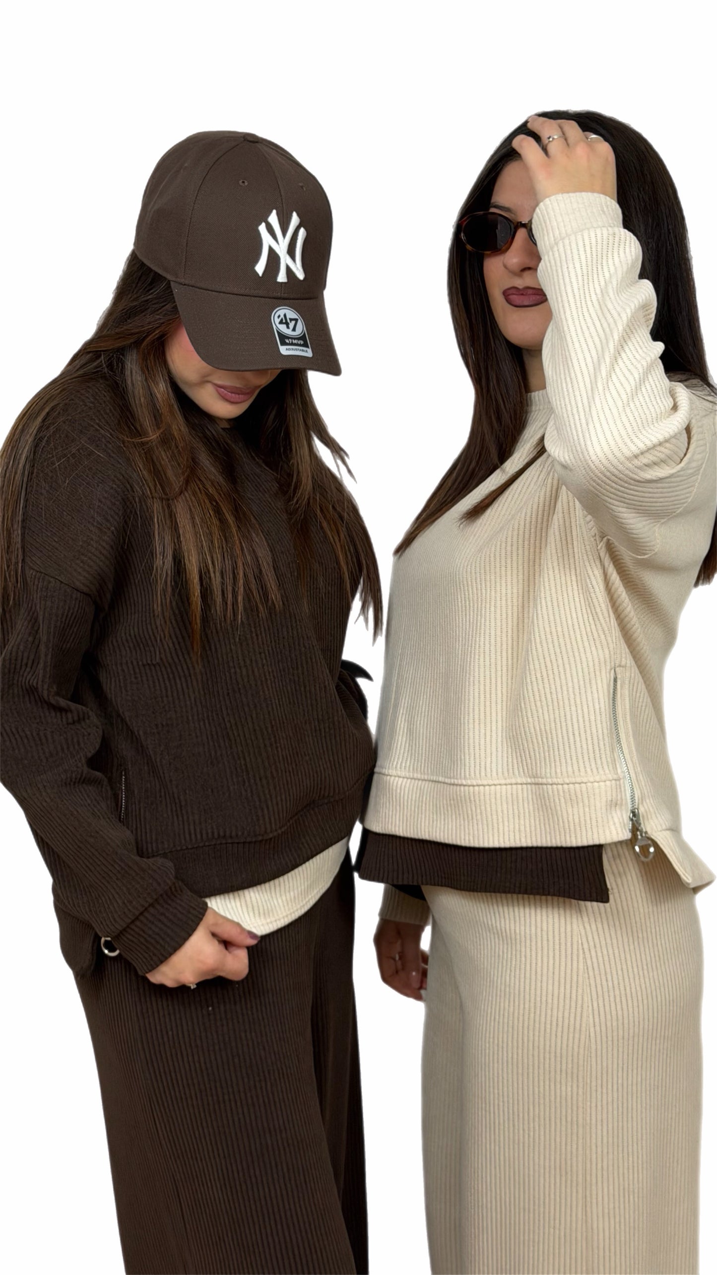 Coordinato in maglia - Donna