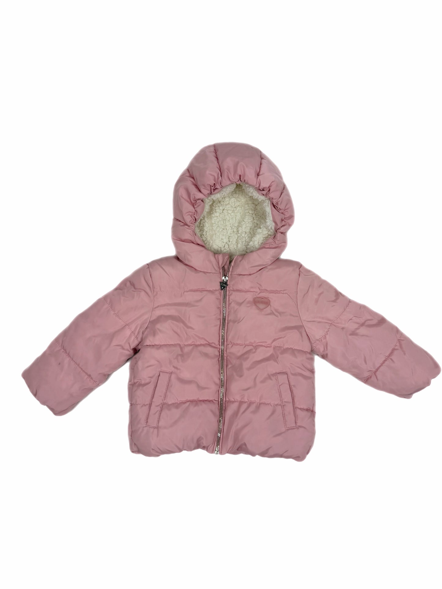 Guess - Giubbotto Invernale con cappuccio - 12 mesi