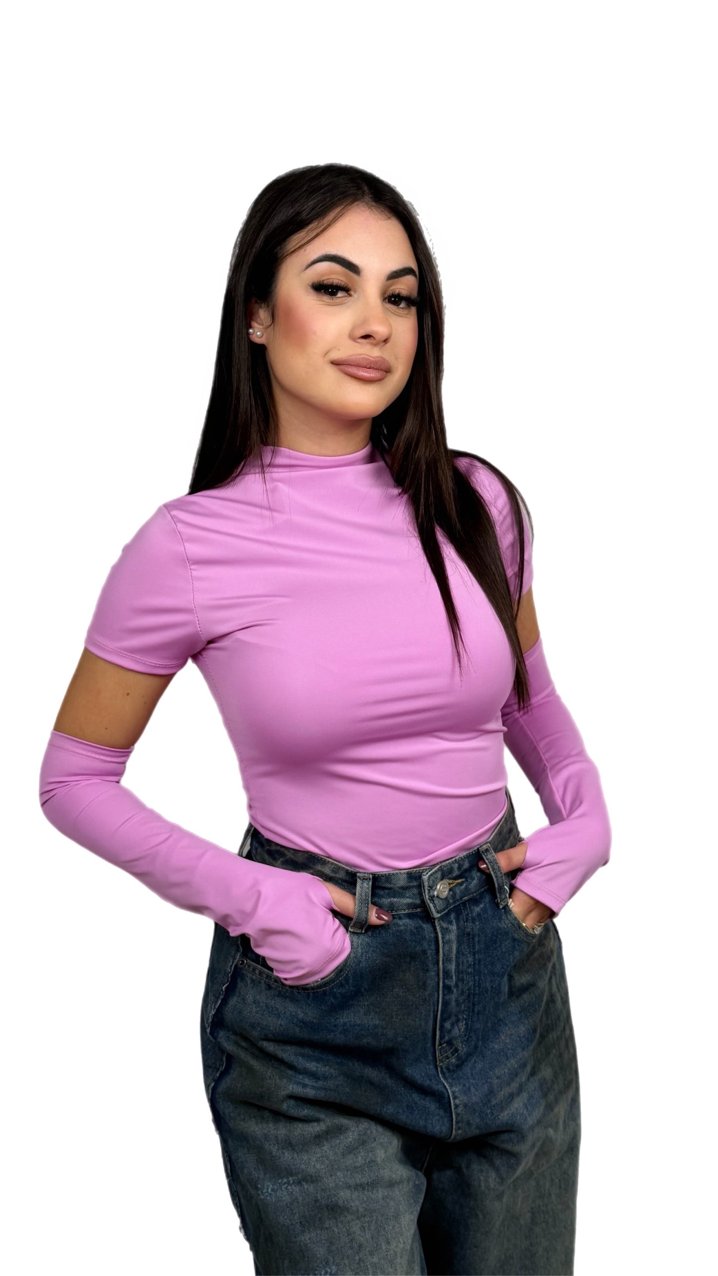 Jeans wide leg vita alta - Donna