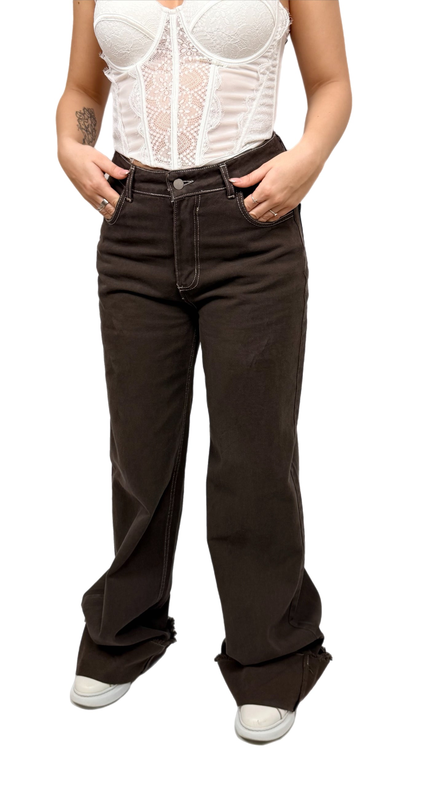 Jeans wide leg - Donna